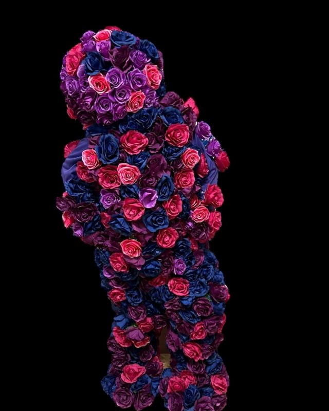 #rose #flower #purple #hedge
